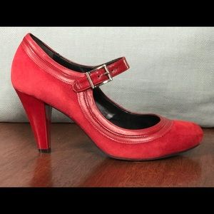 Gianni Bini Mary Jane Suede Pumps